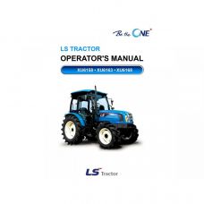LS Tractor XU6100-Series Operation Manual - Printed Hard Copy - FREE Shipping