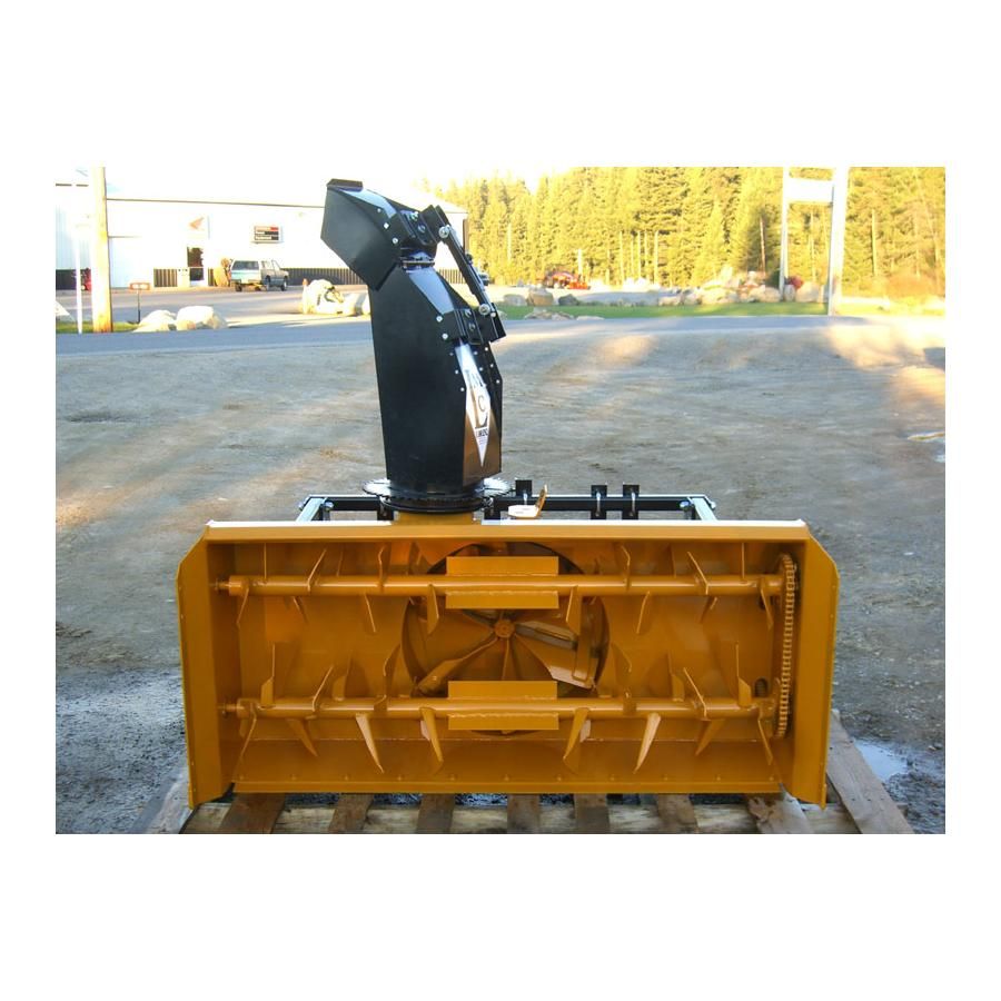 66" Lorenz Snow Blower Model 5320 (current model has 4-blade center fan)